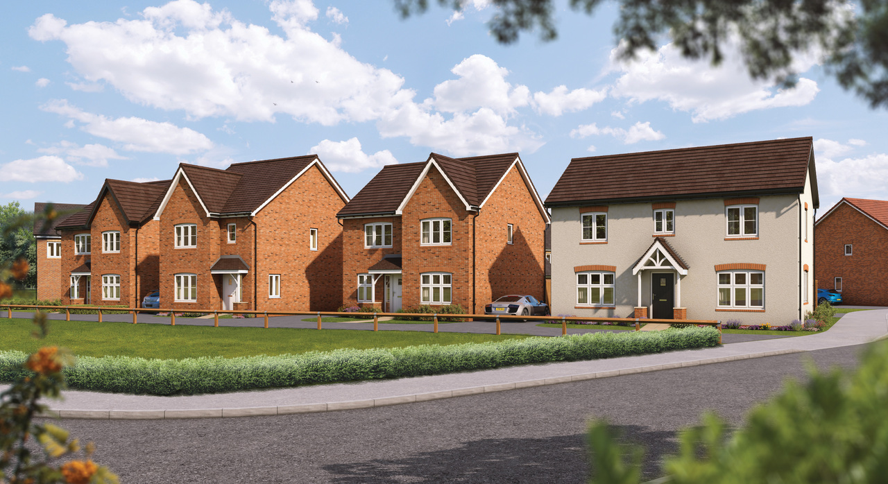 Partridge Walk New Homes in Stafford for Sale, New Build Houses in